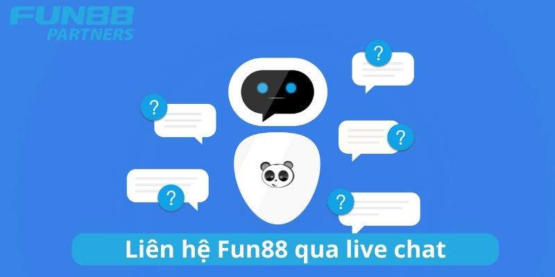 Liên hệ Fun88 qua chat trực tiếp